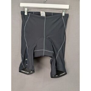 Louis Garneau Womens Black Padded Cycling Shorts Large USA Made